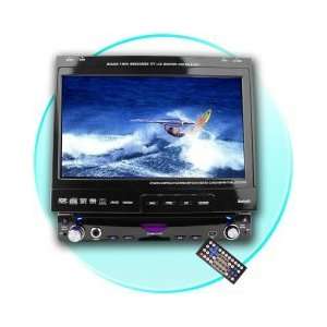  Large Screen Bluetooth Car DVD Player   1 Din Everything 