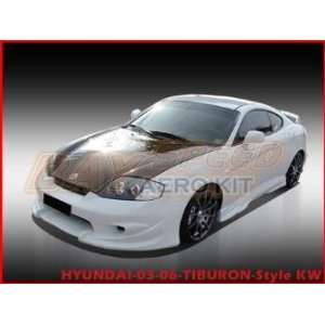  03 06 Hyundai Tiburon VS Style Full Body Kit Automotive