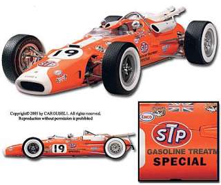 up for sale is the carousel 1966 indy 500 19 jim clark stp gas 