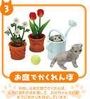 Re ment miniature petit cat Diary tulip and Watering can JAPAN limited 