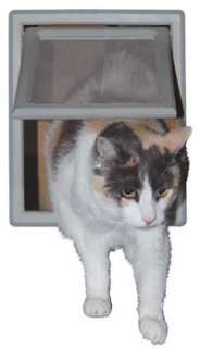 Ideal WINDOW SCREEN Pet DOOR fits small dogs & Lg CATS  