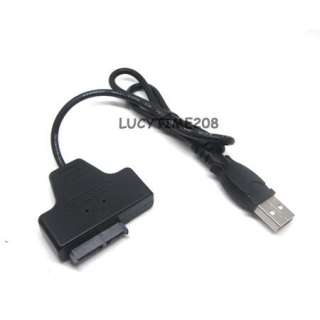 USB 2.0 to Slim SATA CD DVD rom adapter card cable ▲  