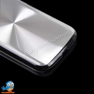 Silver CD Lines Design Hard Case Cover Skin For Samsung Galaxy S3 SIII 