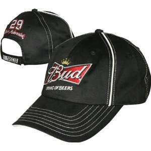   Harvick #29 Budweiser Finish Line Adjustable Hat