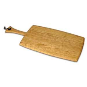   Rubberwood Large Paddle Cutting Board 