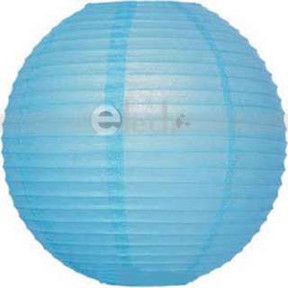 Chinese Japanese 16 Inches Sky Blue Paper Lantern  