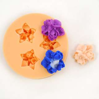 Hole Flowers Mini Silicone Mold Mould for Crafts Jewelry Resin 
