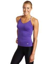 New Balance Womens Performance Camisole, Purple, Small