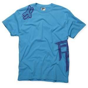  FOX DISCOTECH S/S TEE ELECTRIC BLUE S