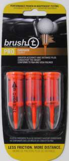   Pro Oversize Consistent Height Golf Tees   Orange 754349112008  