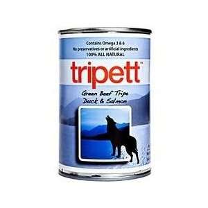 Tripett Beef Tripe Duck and Salmon Canned Dog Food 12 x 13 oz Can Case