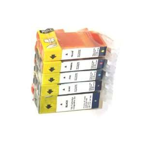  5 Pack Set With Chip NON OEM Canon PGI 220 CLI 221 Ink 