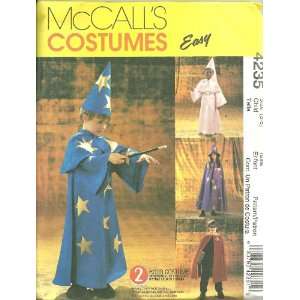   Cape And Robe Costumes McCalls Costumes Sewing Pattern 4235(Sizes3 6