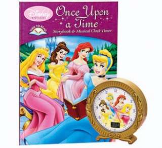 Disney Princess Storybook and Musical Clock Timer  