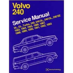    1983 1993 1989 1990 1991 1992 VOLVO 240 Service Manual Automotive