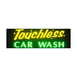  Touchless Car Wash Simulated Neon Sign 16 x 52