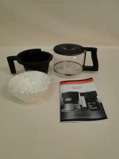   Velocity Brew 10 Cup Thermal Carafe Home Coffee Brewer Accessory kit