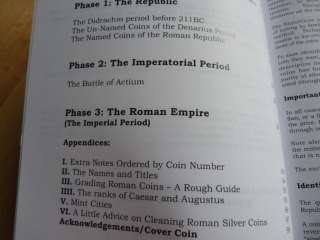 Roman Silver Coins, price guide book, expanded edition  