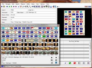 Stamp Collecting Software EzStamp USA 2012 CD SCOTT#s, 33,000 Stamps 