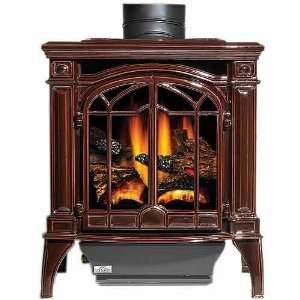 Bayfield 24 Cast Iron Direct Vent Stove Electronic Ignition Porcelain 
