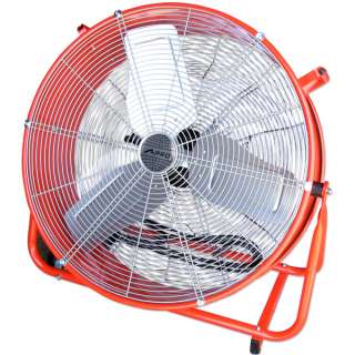 INDUSTRIAL 24 HIGH VELOCITY ROLLING DRUM FAN COOLER  