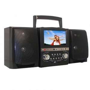 Supersonic SC 149 7 LCD Display Portable Micro System with DVD/CD/ 