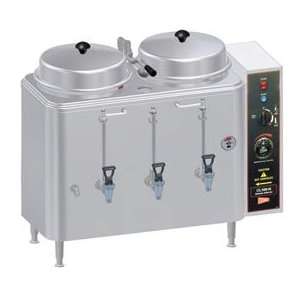  Coffee Urn, Twin 3 Gallon, Push Button Agitator Kitchen 