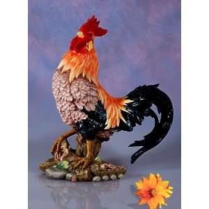  ROOSTER FIGURINE ROOSTER STATUE HOME DECOR Kitchen 
