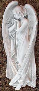 Concrete Latex Fiberglass Mold Angel Memorial Statue  