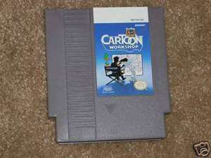 CARTOON WORKSHOP NES Nintendo Game  
