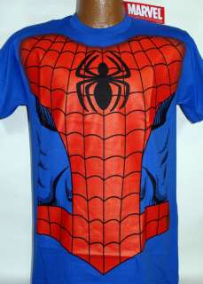 New The Amazing Spiderman Costume Marvel Comics Men T shirt S/M/L/XL 