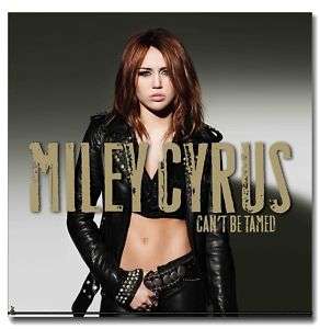 Miley Cyrus Cant Be Tamed Singer Country Pop Song Writer New Silk 