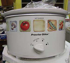 PROCTOR SILEX SLOW COOKER~CROCKPOT~ELECTRIC~NEW IN BOX  