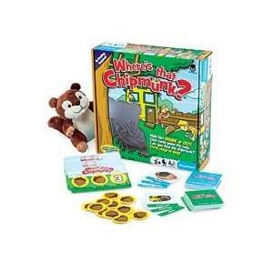    Childrens Board Game   Wheres the Chipmunk? Toys & Games