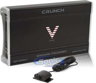 Crunch GPV 2100.1 Monoblock Amplifier 2100W Car Amp NEW  