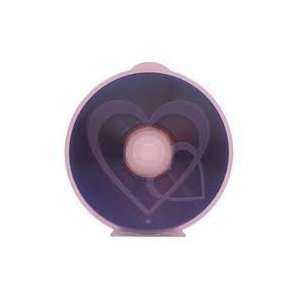 Cd/dvd Case Clam Shell (C Shell) with Heart Design Pink Color for 100 