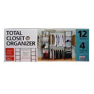   Classics Expandable Total Closet Organizer, Bronze Finish, Model 16199