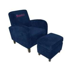  MLB Angels Den Chair with Ottoman   Imperial International 