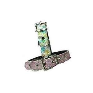  Sparkling Flower Glitter Collars (Size L)