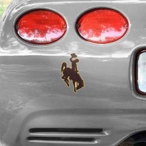  NCAA Wyoming Cowboys Team Logo Car Decal Automotive
