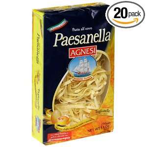 Agnesi Egg Pasta Tagliatelli, 8.8 Ounce Grocery & Gourmet Food