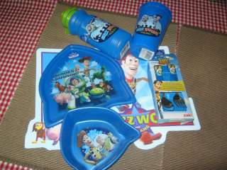 Disney Pixar Toy Story 7pc. Childrens Feeding/Dinnerware Set  