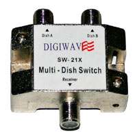   SW 21X DISHNET DISH NETWORK RECEIVER TV BELL MULTI DISH SWITCH  