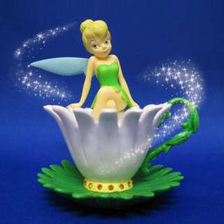 Delectable Daisy Disney Tinkerbell Teacup Fairy Figurine Hamilton 