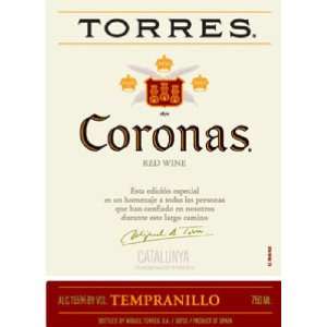  2007 Torres Coronas Crianza Tempranillo 750ml Grocery 
