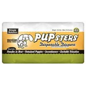 Simple Solution PUPsters Disposable Dog Diapers 12ct XS  