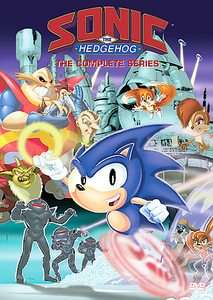 Sonic the Hedgehog   The Complete Series DVD, 2007, 4 Disc Set  