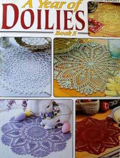 Crochet A Year Of Doilies Book 5 Leisure Arts  