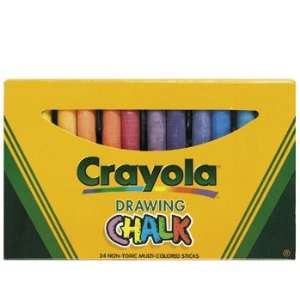 Crayola Colored Drawing Chalk   Art & Craft Supplies & Crayons 