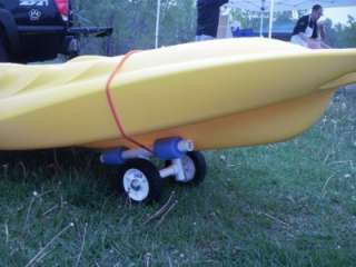 Canoe Kayak Cart Carrier Blue Boat Dolly Wheels Small 6  
